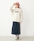 PLAID PANEL SKIRT