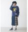 PLAID PANEL SKIRT