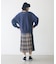 PLAID PANEL SKIRT