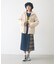 PLAID PANEL SKIRT