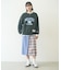 PLAID PANEL SKIRT