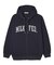 COLLEGE LOGO PATCH ZIP UP HOODIE