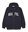 COLLEGE LOGO PATCH ZIP UP HOODIE