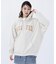 COLLEGE LOGO PATCH ZIP UP HOODIE