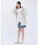 COLLEGE LOGO PATCH ZIP UP HOODIE