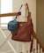 SOLID SHOULDER BAG