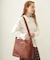 SOLID SHOULDER BAG