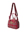 PLAID PATTERN BOSTON BAG