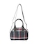 PLAID PATTERN BOSTON BAG