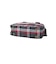 PLAID PATTERN BOSTON BAG