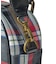 PLAID PATTERN BOSTON BAG