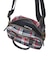 PLAID PATTERN BOSTON BAG
