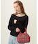 PLAID PATTERN BOSTON BAG