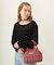 PLAID PATTERN BOSTON BAG