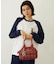 PLAID PATTERN BOSTON BAG