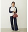 PLAID PATTERN BOSTON BAG