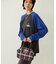 PLAID PATTERN BOSTON BAG