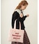 LOGO FLUFFY BAG