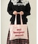 LOGO FLUFFY BAG