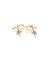 HEART LOGO STUD EARRINGS