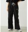 CUTOUT LOGO TRACK PANTS