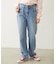 MILKFED. EMBROIDERED DENIM PANTS