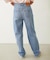 MILKFED. EMBROIDERED DENIM PANTS