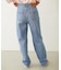 MILKFED. EMBROIDERED DENIM PANTS