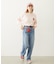 MILKFED. EMBROIDERED DENIM PANTS