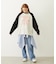 MILKFED. EMBROIDERED DENIM PANTS