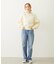 MILKFED. EMBROIDERED DENIM PANTS