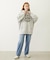 MILKFED. EMBROIDERED DENIM PANTS
