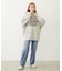 MILKFED. EMBROIDERED DENIM PANTS