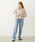 MILKFED. EMBROIDERED DENIM PANTS
