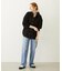 MILKFED. EMBROIDERED DENIM PANTS