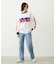 MILKFED. EMBROIDERED DENIM PANTS