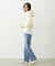 MILKFED. EMBROIDERED DENIM PANTS