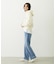 MILKFED. EMBROIDERED DENIM PANTS