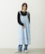 MILKFED. EMBROIDERED DENIM PANTS