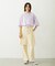 MILKFED. EMBROIDERED DENIM PANTS