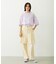 MILKFED. EMBROIDERED DENIM PANTS