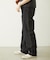 MILKFED. EMBROIDERED DENIM PANTS
