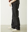 MILKFED. EMBROIDERED DENIM PANTS