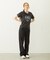 MILKFED. EMBROIDERED DENIM PANTS