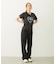MILKFED. EMBROIDERED DENIM PANTS