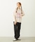MILKFED. EMBROIDERED DENIM PANTS