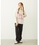 MILKFED. EMBROIDERED DENIM PANTS