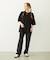 MILKFED. EMBROIDERED DENIM PANTS