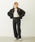 MILKFED. EMBROIDERED DENIM PANTS