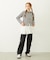 MILKFED. EMBROIDERED DENIM PANTS